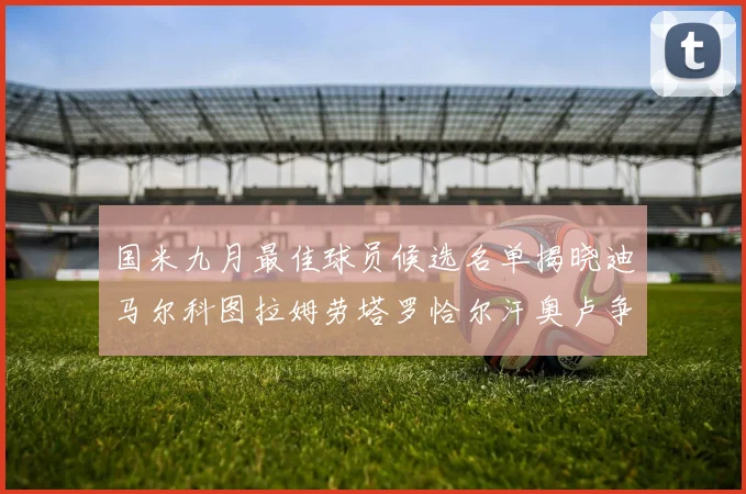 国米九月最佳球员候选名单揭晓迪马尔科图拉姆劳塔罗恰尔汗奥卢争夺荣誉